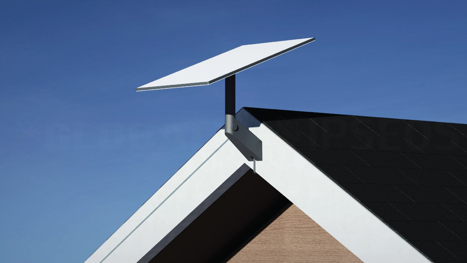 Starlink-antenna-wall-mount