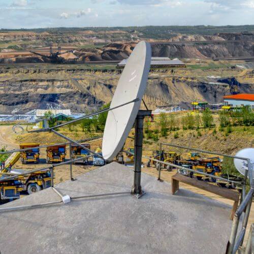 Satellite Internet for Mining & Extraction industry