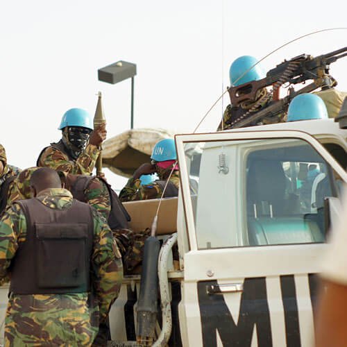 Satellite Internet for Military & Peacekeeping forces